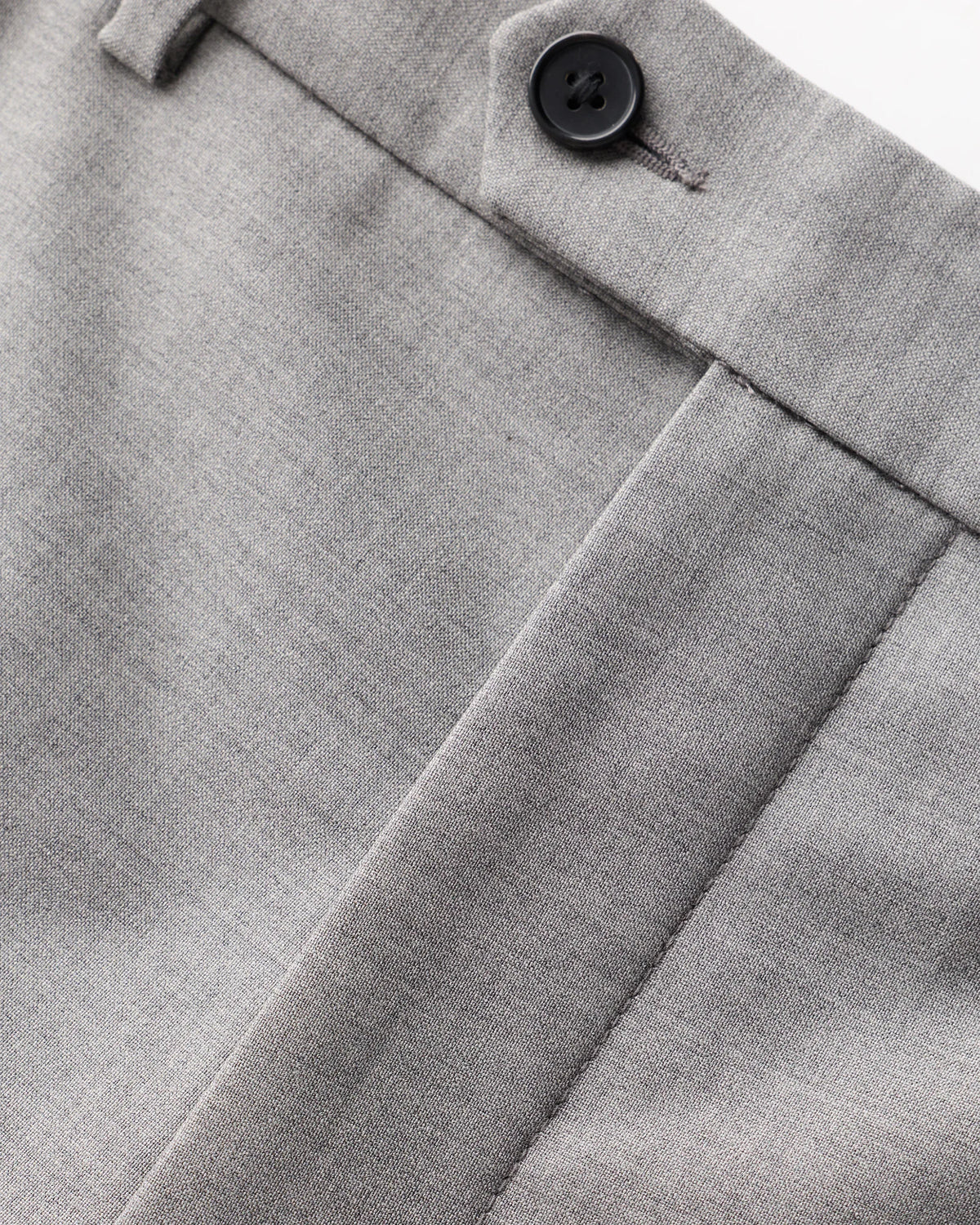 Stretch Wool Dress Pants - Slim - 30X30 / Grey Melange