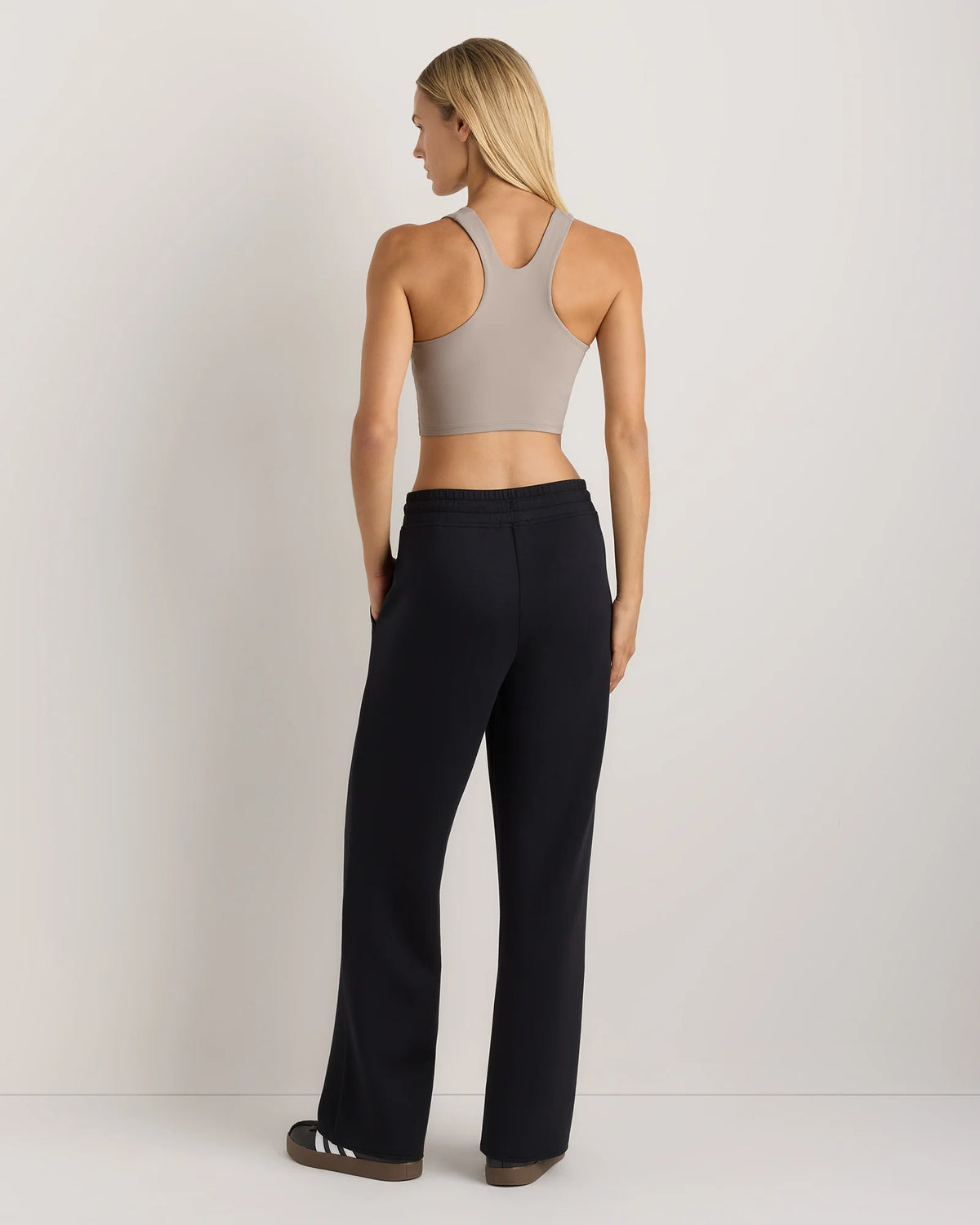 CloudComfort Wide Leg Pants - XS / Pebble Beige