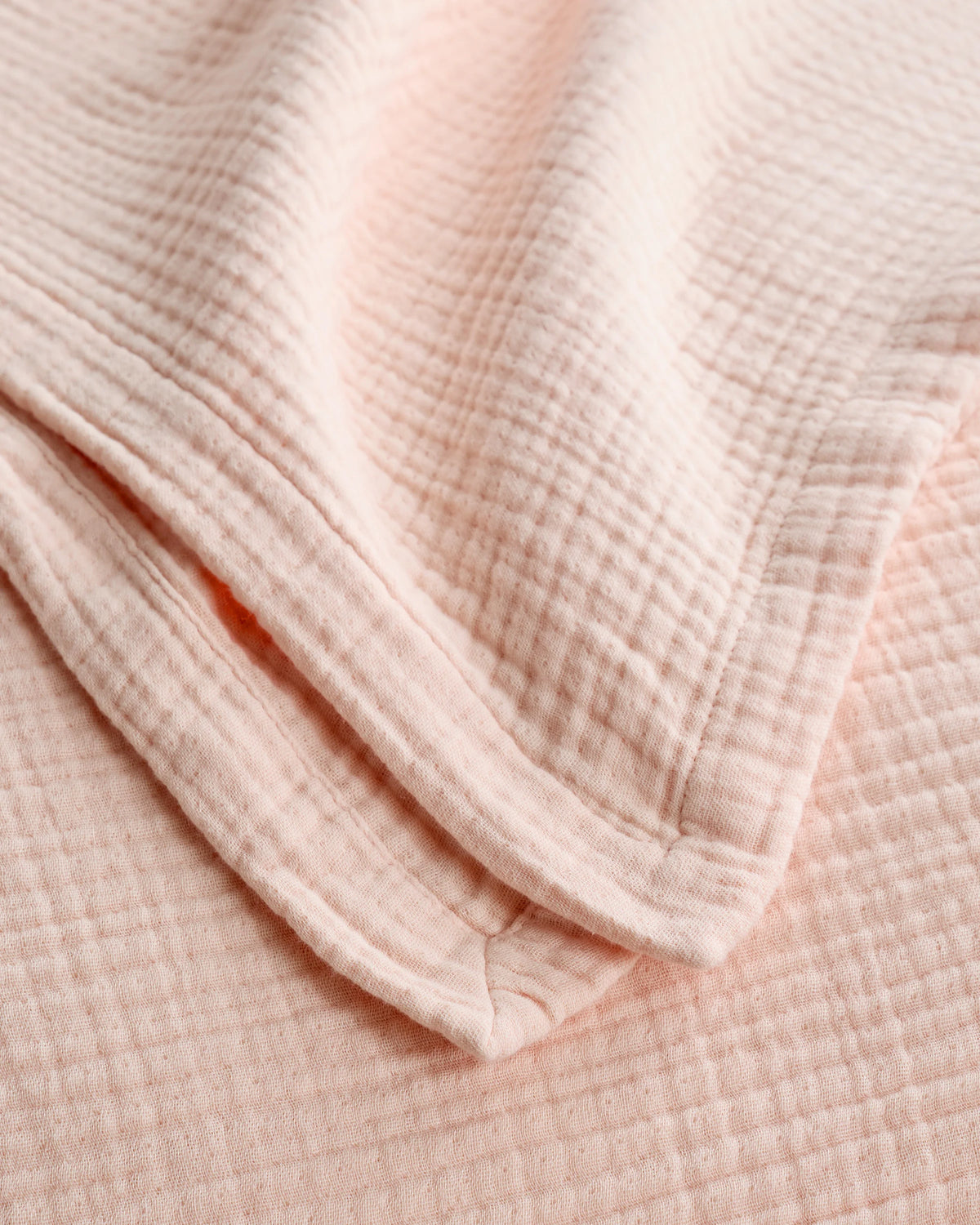 Organic Cotton Gauze Blanket - Full/Queen / Dried Sage