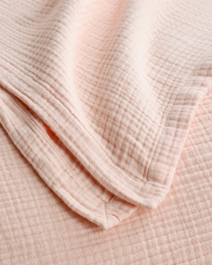 Organic Cotton Gauze Blanket - Full/Queen / Dried Sage