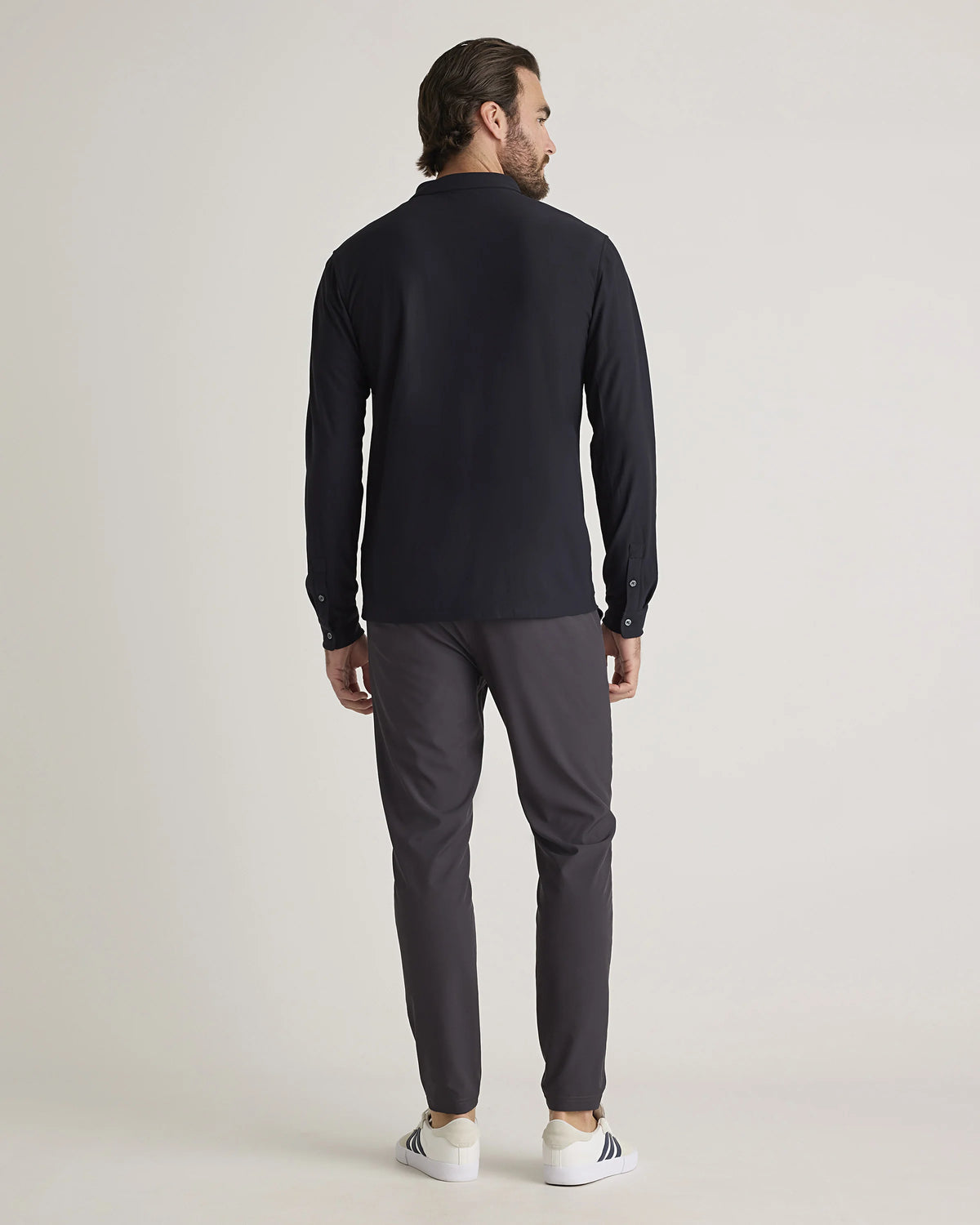 ProPique Performance Button Down - S / Light Grey