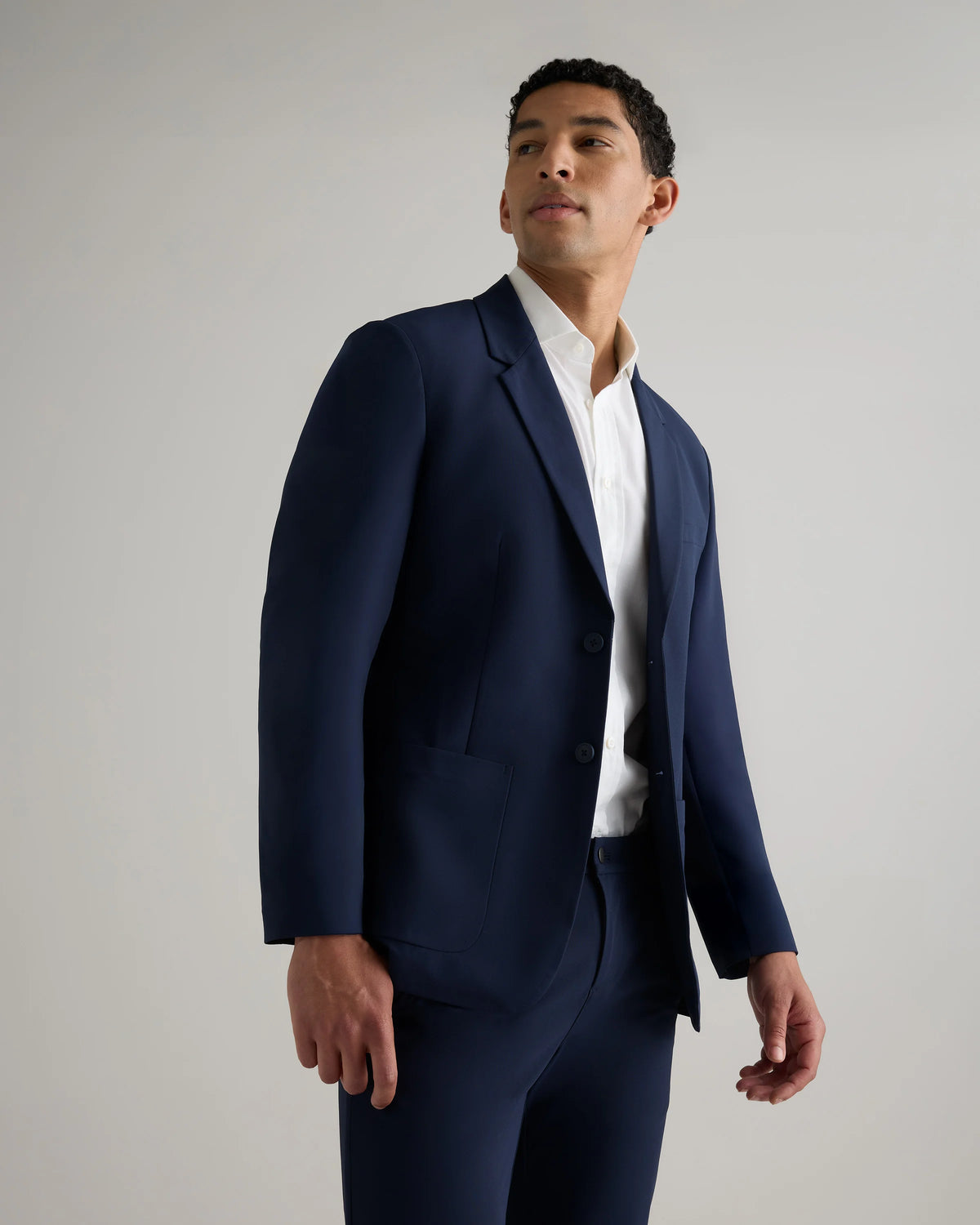 Performance Stretch Technical Blazer - M / Deep Navy