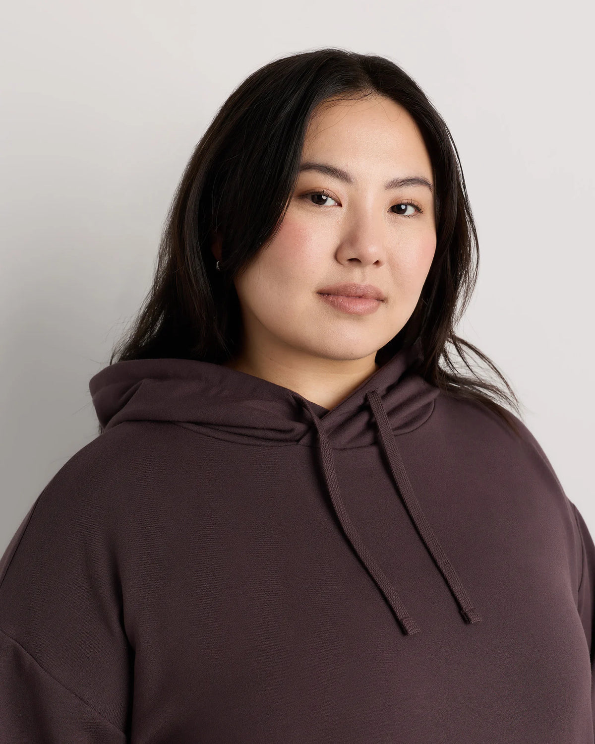 SuperSoft Fleece Pullover Hoodie - 1X / Dried Fig