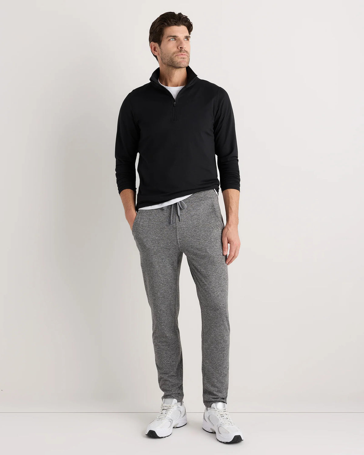 Flowknit Performance Pants - S / Solid Chalk