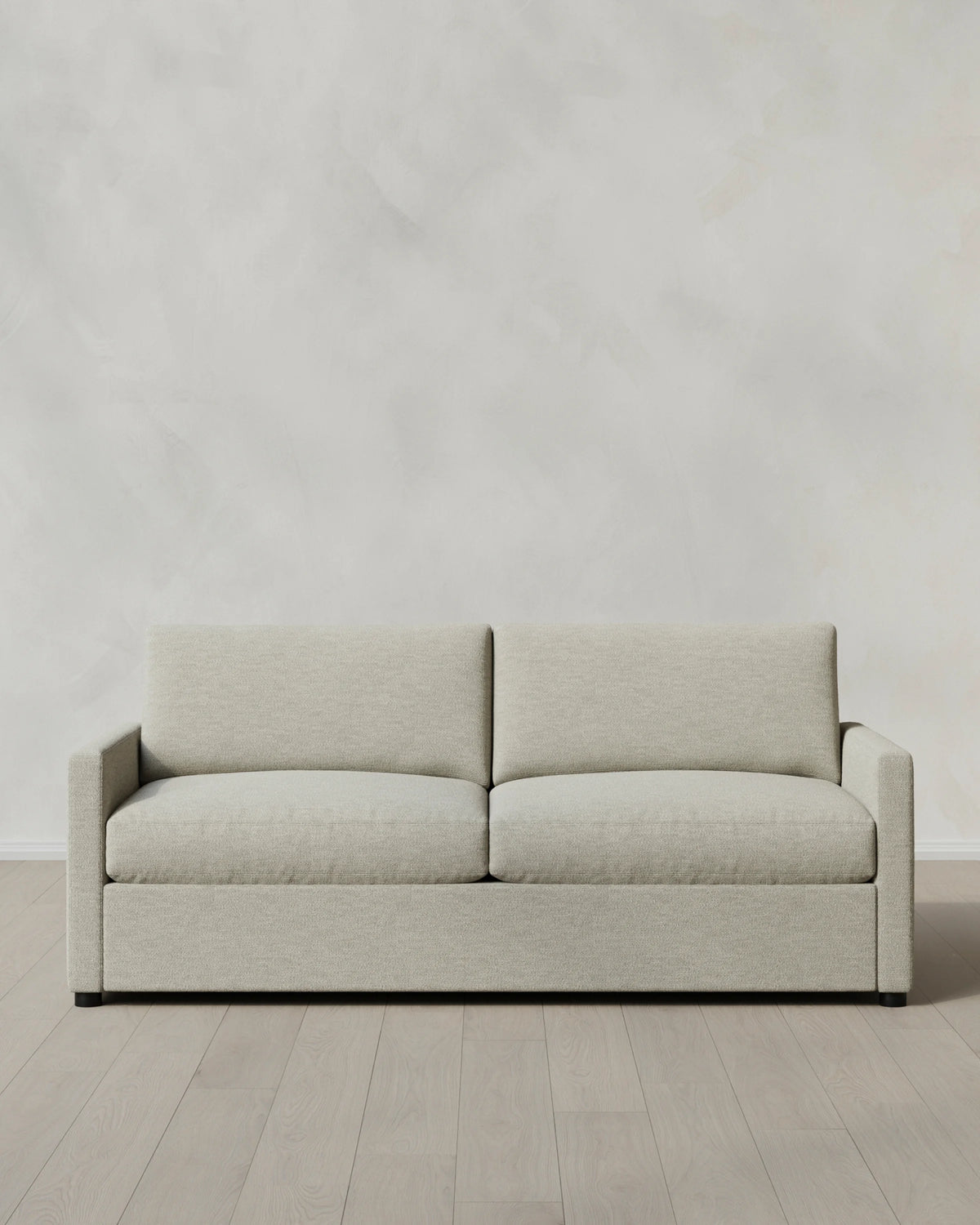 Brennan Sleeper Sofa in Performance Basketweave - Queen / Flax