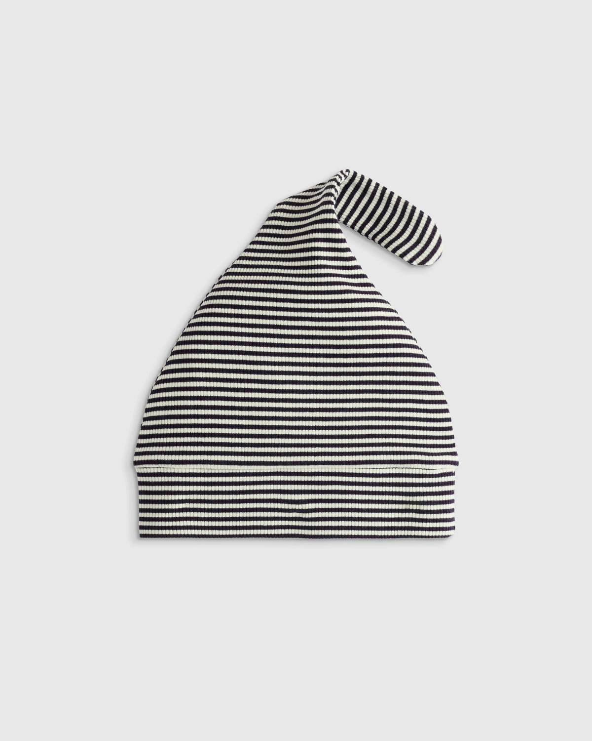 Softest Rib Hat (2-Pack) - 0-6M / Ivory/Grey Stripe