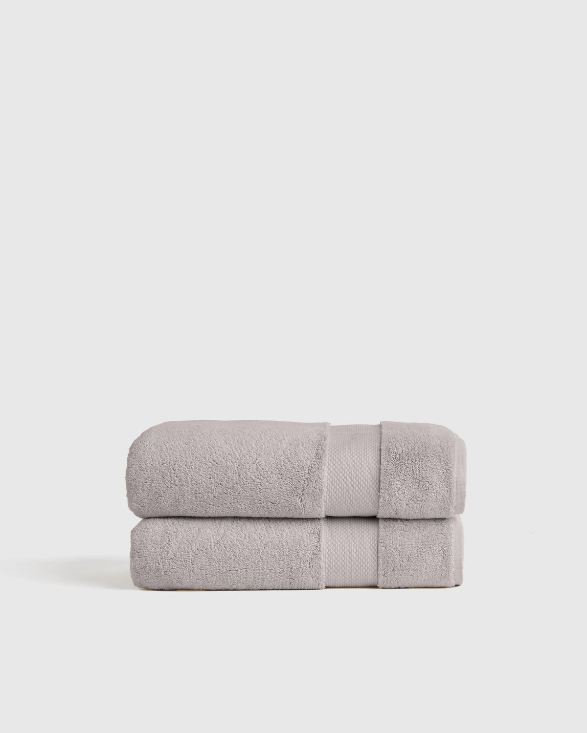 Turkish Ultra Plush Bath Towel (Set of 2) - One Size / White
