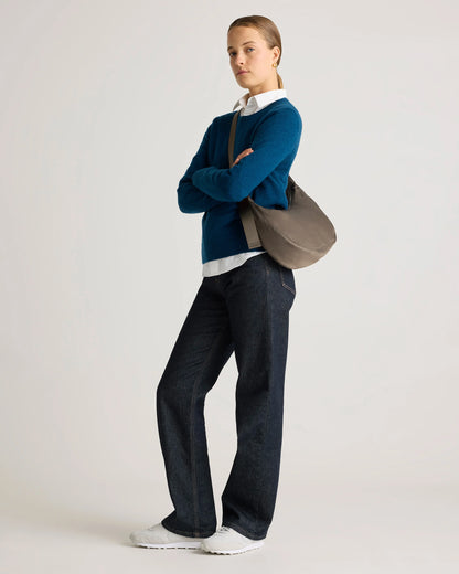Revive Nylon Crescent Shoulder Bag - One Size / Olive