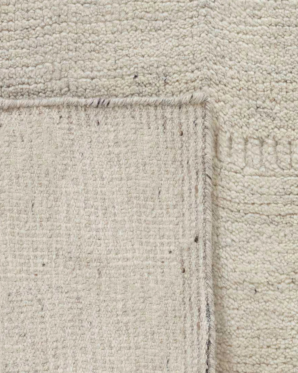 Wynona Hand-Knotted Wool Rug - 5' x 7'6" / Beige