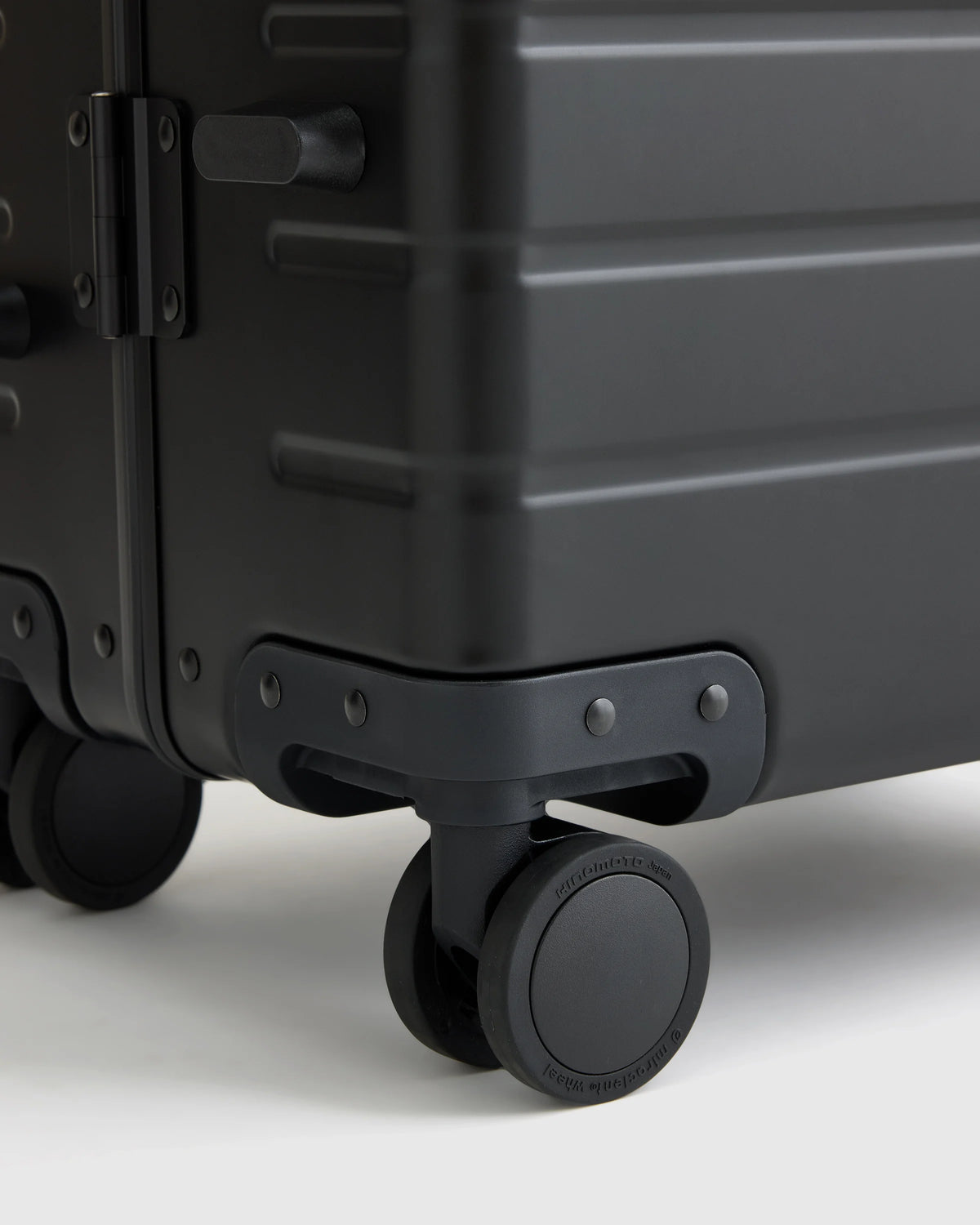 Aluminum Carry-On Suitcase - One Size / Black