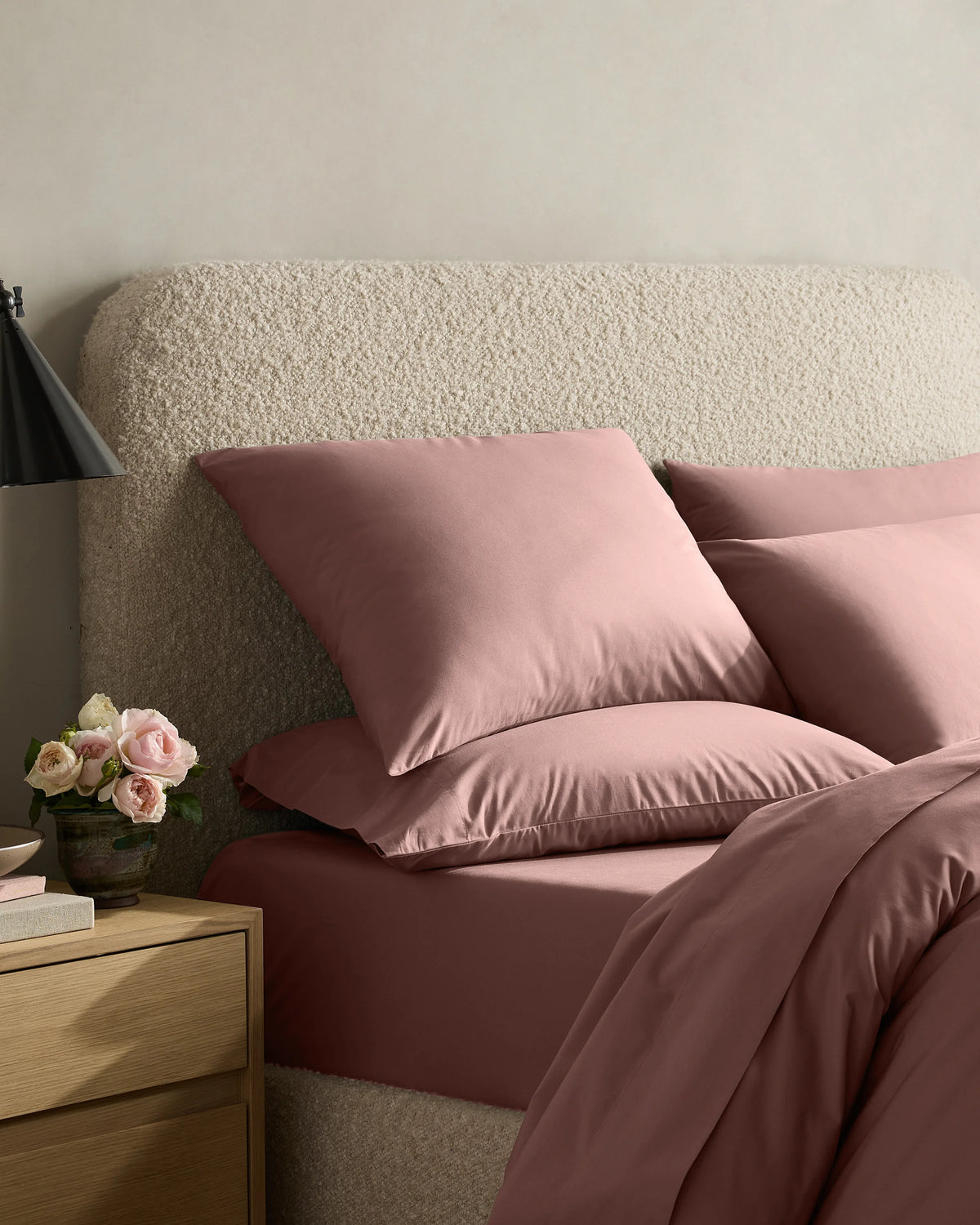 Organic Crisp Percale Deluxe Bedding Bundle - Twin / White