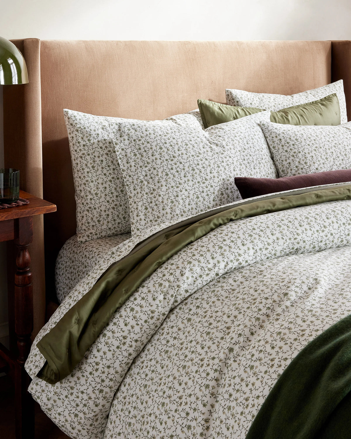 Organic Crisp Percale Deluxe Bedding Bundle - Twin / White