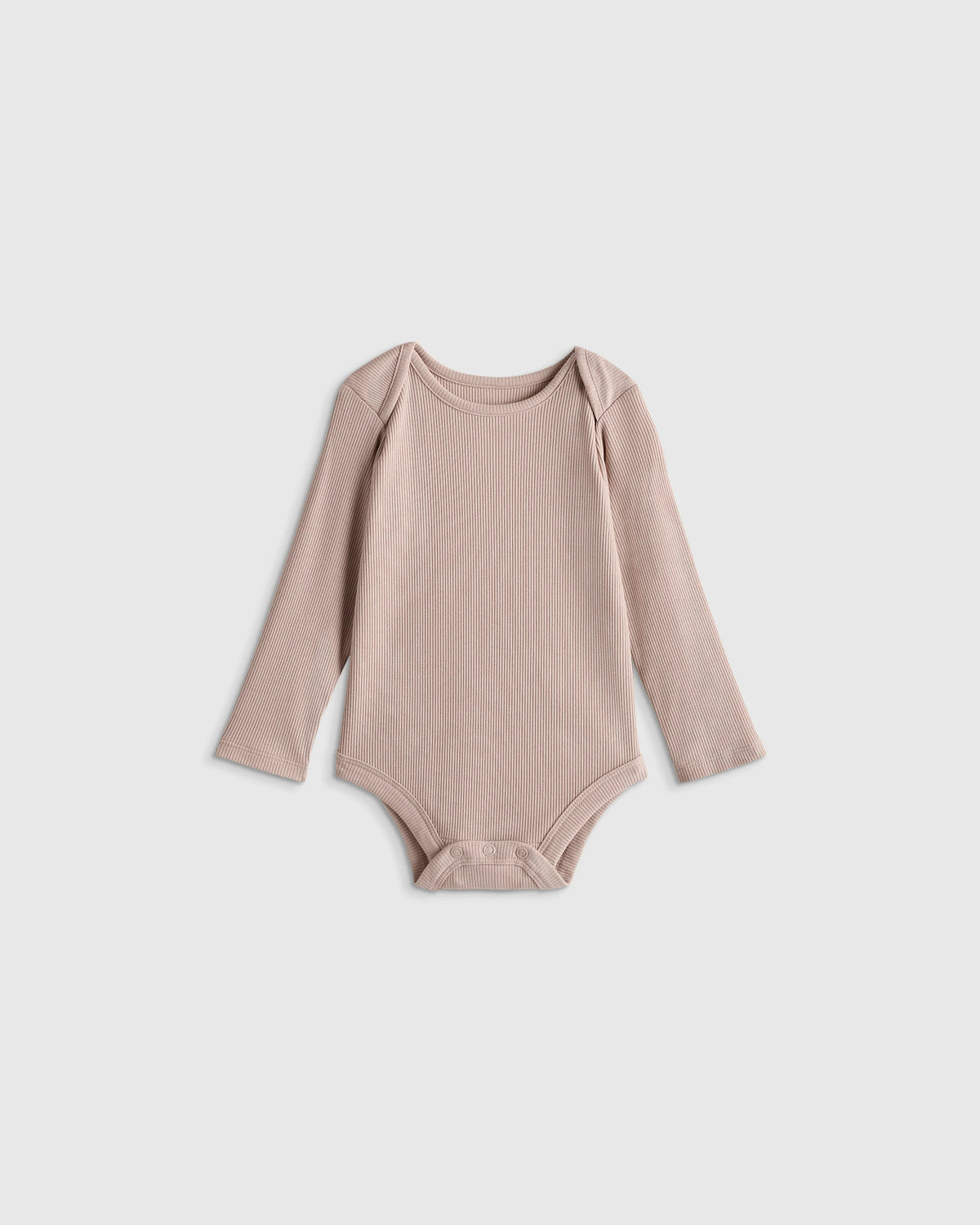 Softest Rib Long Sleeve Bodysuit - 0-3M / Violet Mist