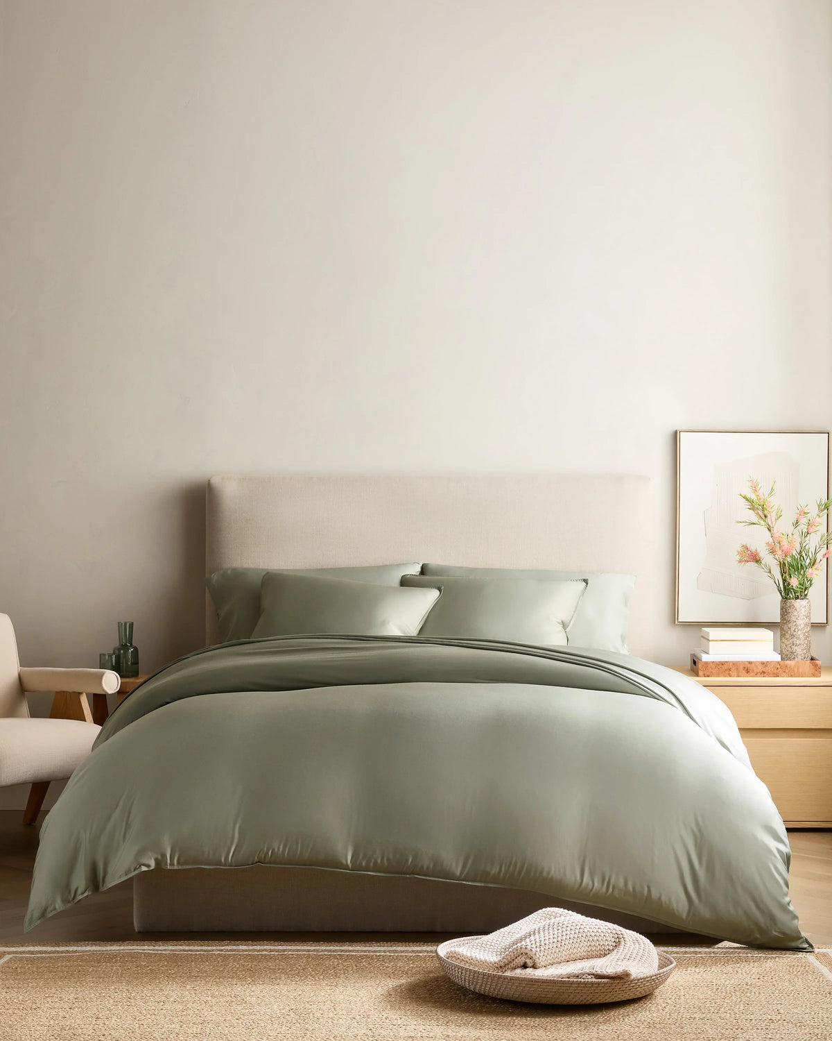 Bamboo Duvet Cover Set - Twin / Sand
