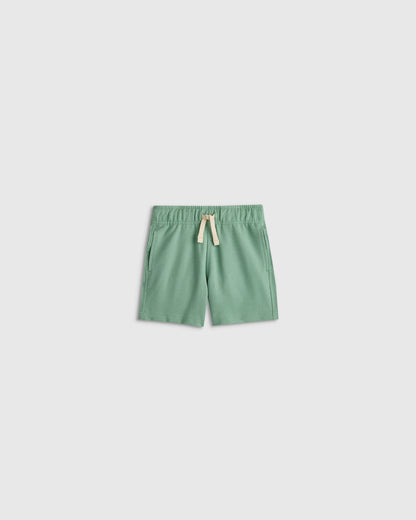 Organic Cotton French Terry Short - 2T / Heather Grey