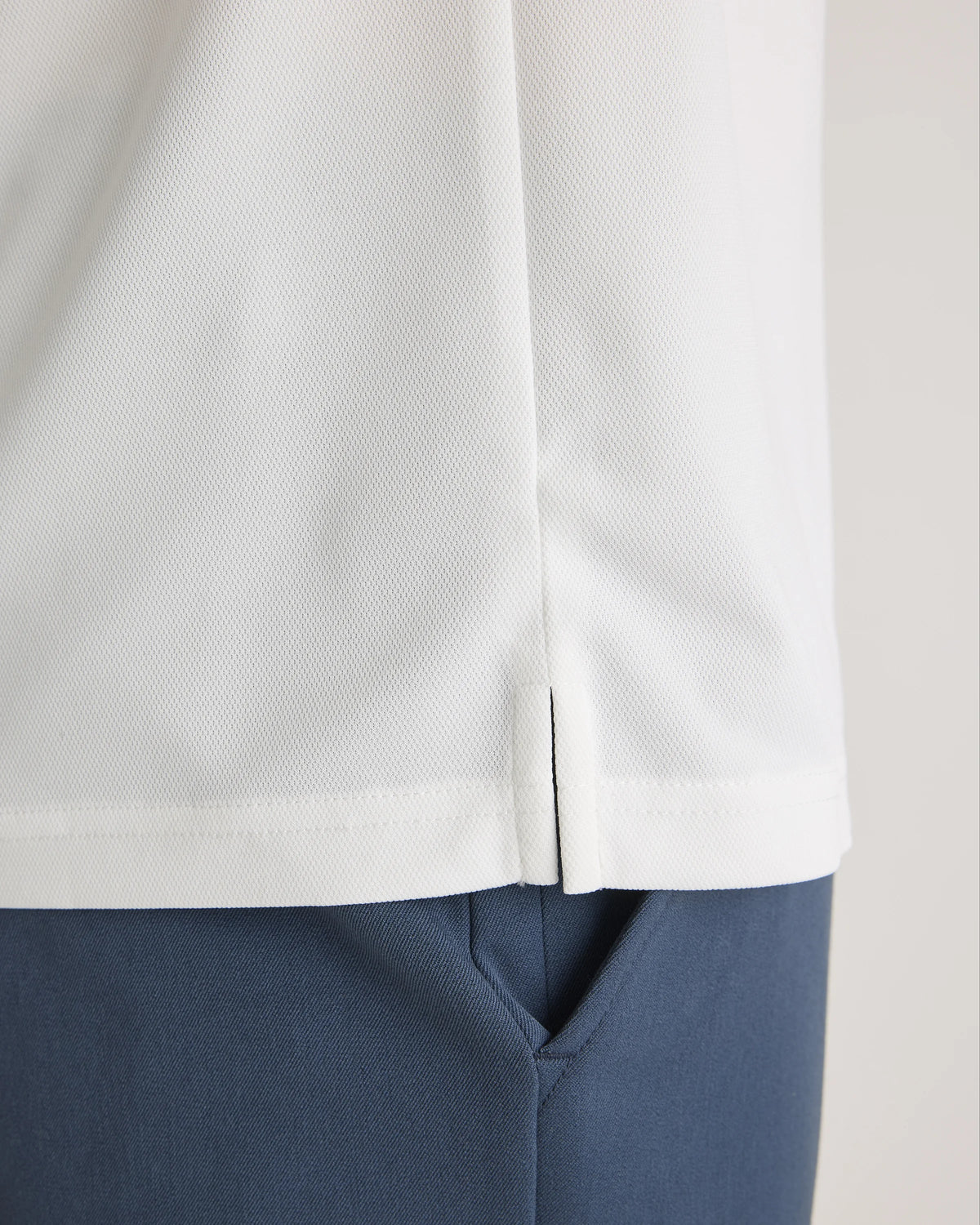 Commuter Stretch Pique Polo - S / Dark Coal