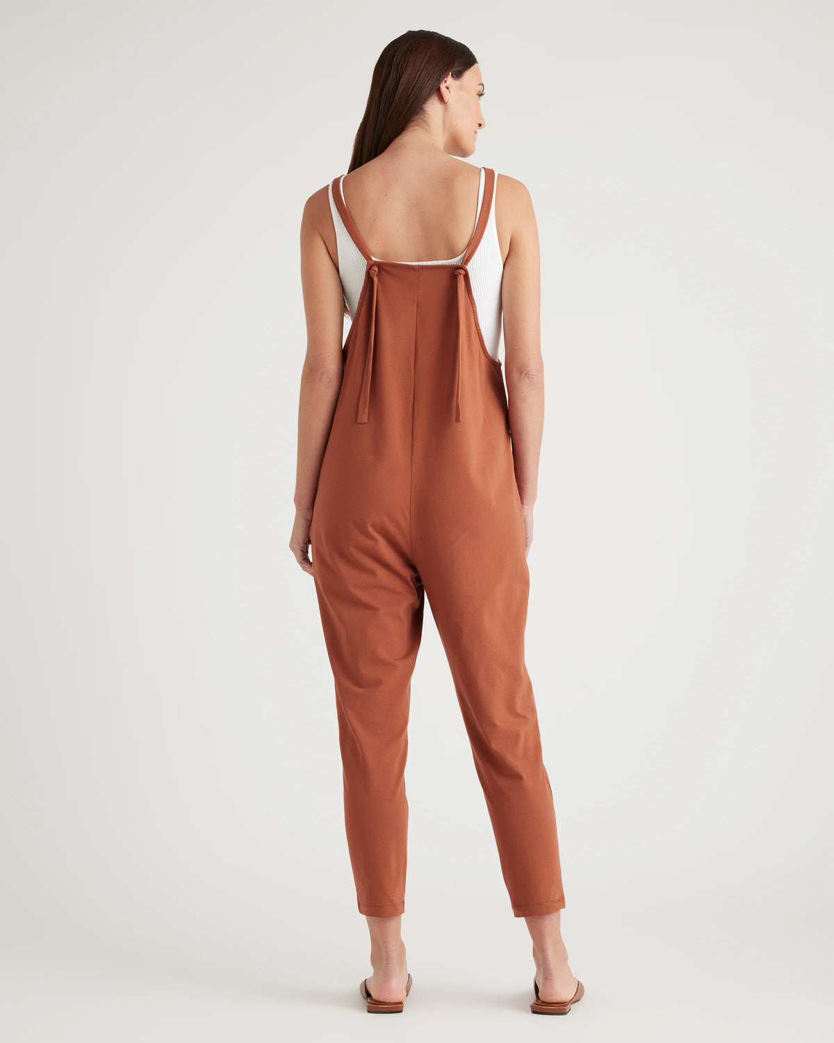 Organic Cotton Maternity Overalls - XS / Deep Navy
