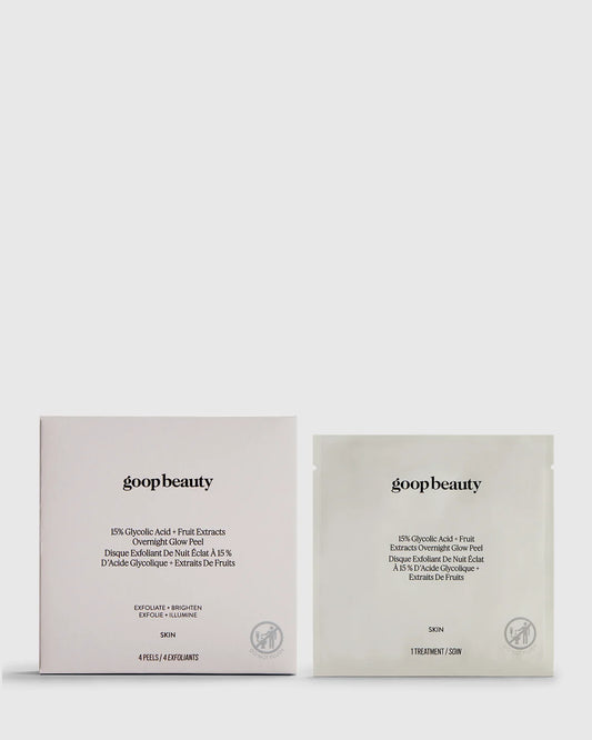 15% Glycolic Acid Overnight Glow Peel 4-Pack by goop Beauty - One Size / No Color