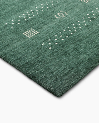 Dakota Hand-Loomed Wool Rug - 4' x 6' / Ivory