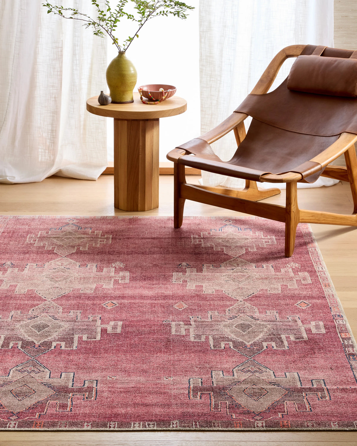 Cali Performance Rug - 3'9" x 6' / Baroque Rose
