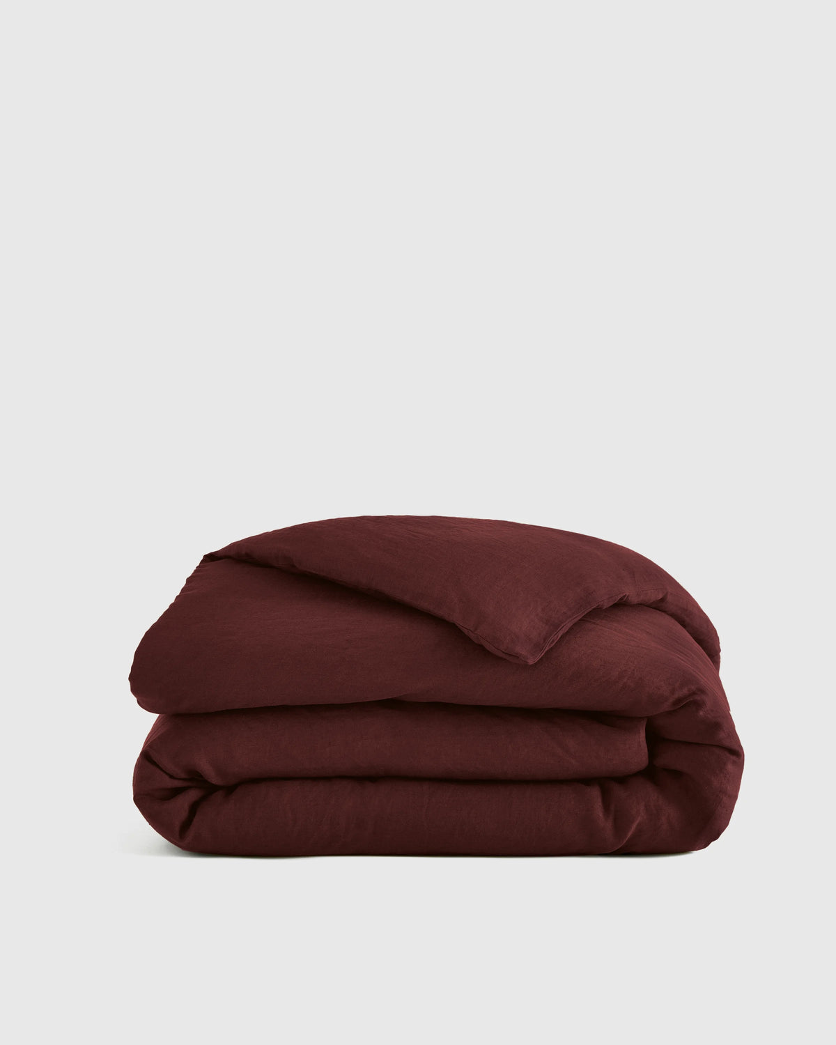 European Linen Duvet Cover - Twin / Peach