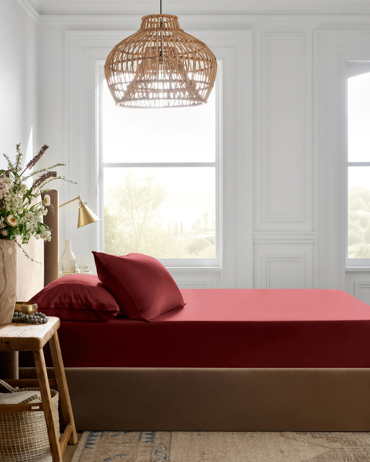 Bamboo Pillowcase Set - Standard / Sand