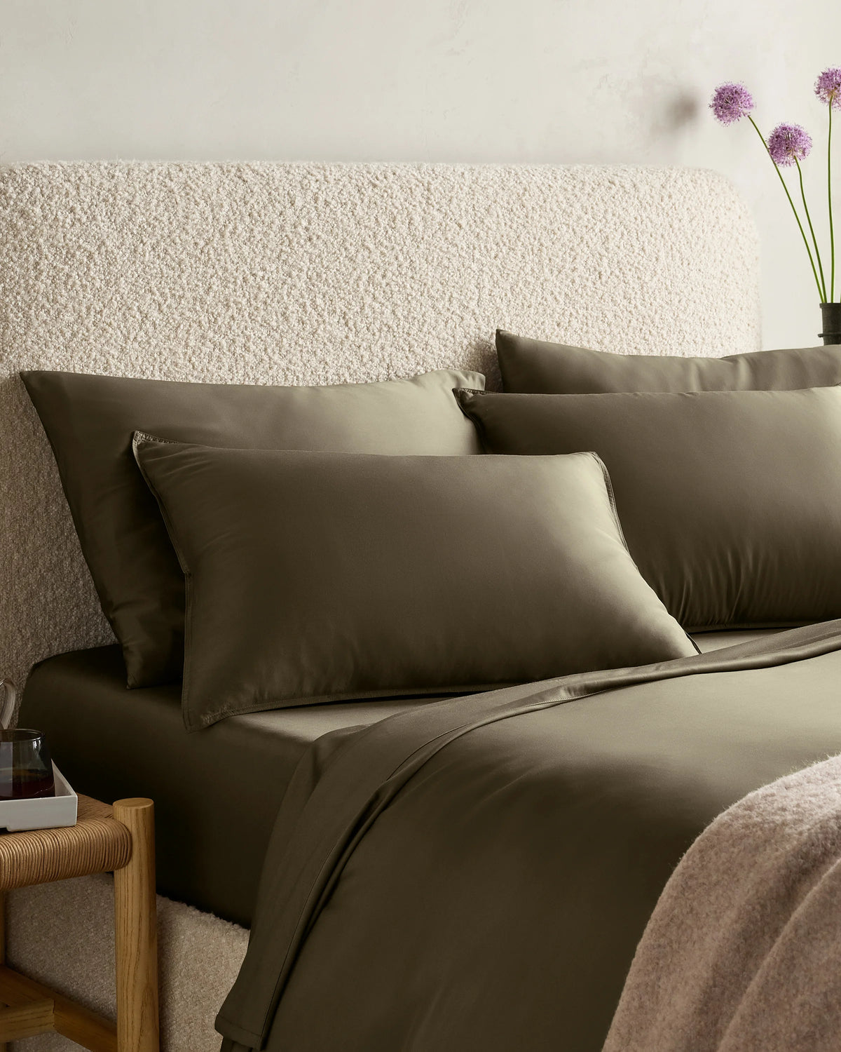Bamboo Sham Set - Standard / White