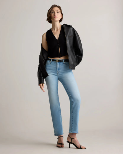 Bella Stretch Straight Jeans - 24 / Midnight Blue