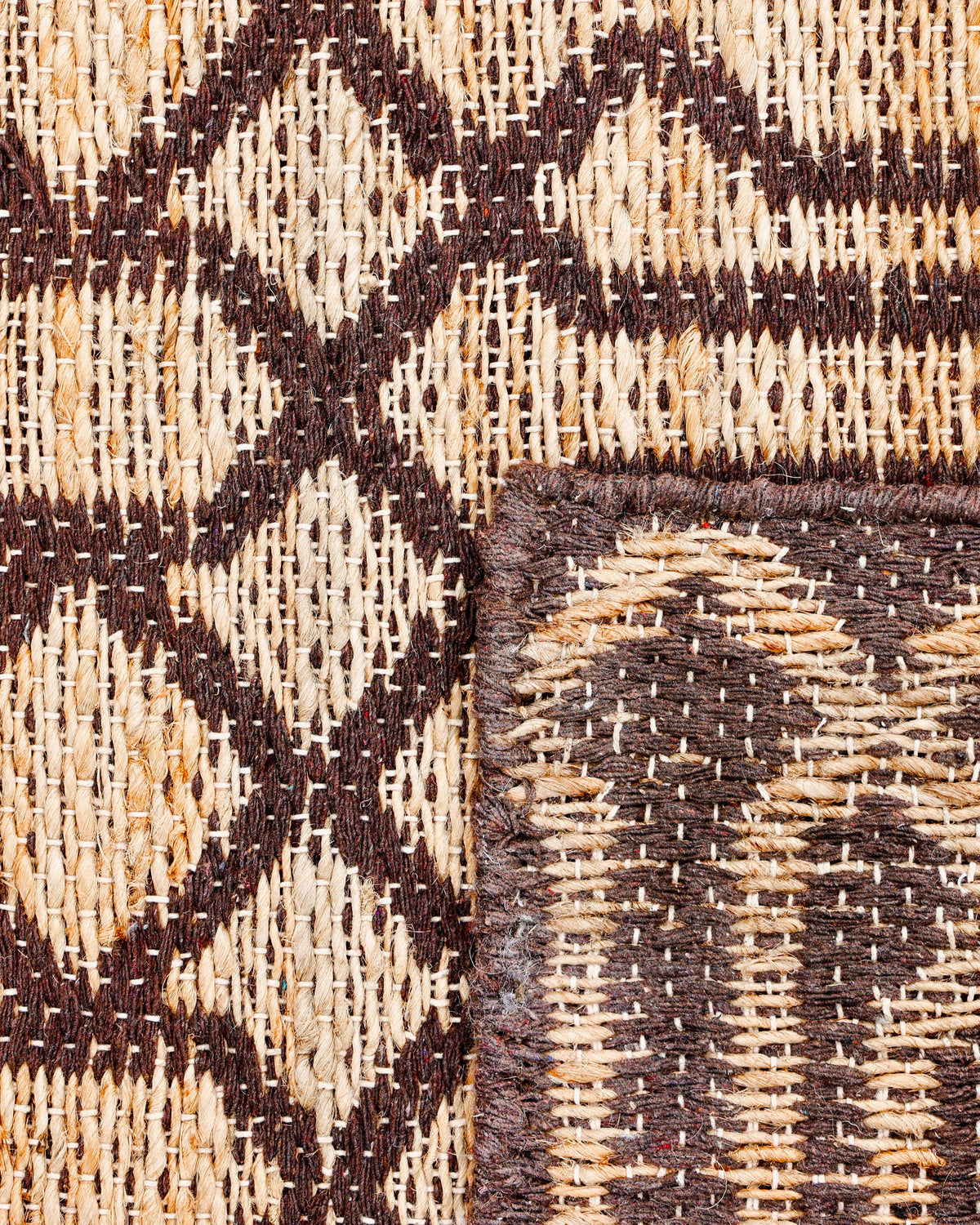 Birch Handwoven Jute-Blend Rug - 5' x 8' / Brown