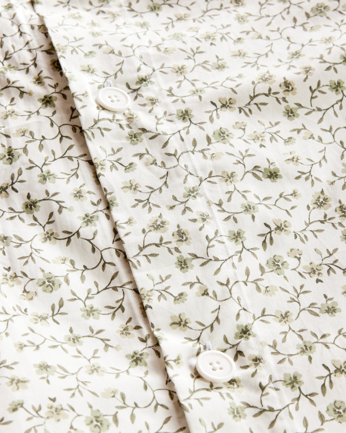 Organic Crisp Percale Floral Deluxe Bedding Bundle - Twin / Toffee Florette